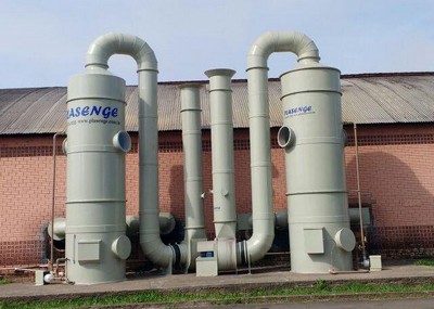 Lavador de gases amonia